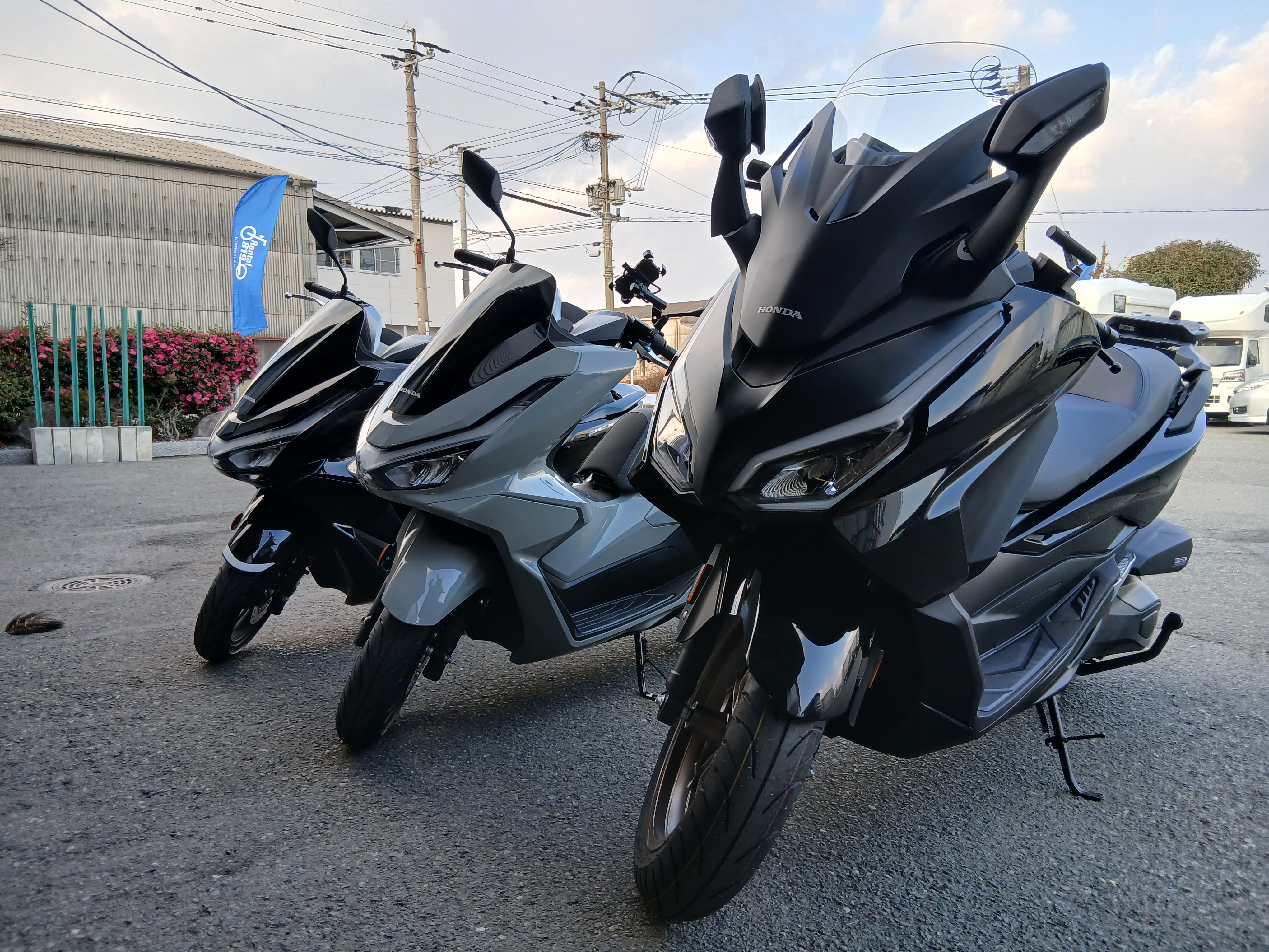 スクーターのご紹介 | レンタルバイクに乗るならレンタル819