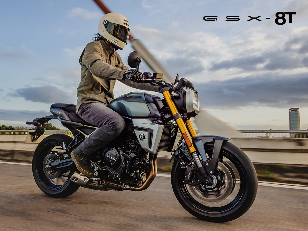 新車種導入のお知らせ】話題の最新ネオレトロ！SUZUKI『GSX-8T